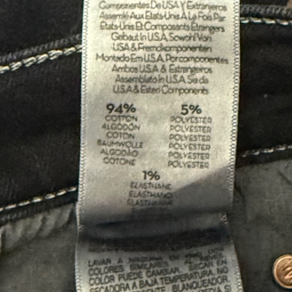 MOTHER The Rascal Mid Rise Dark Wash Jeans Size 32 - Picture 8 of 12